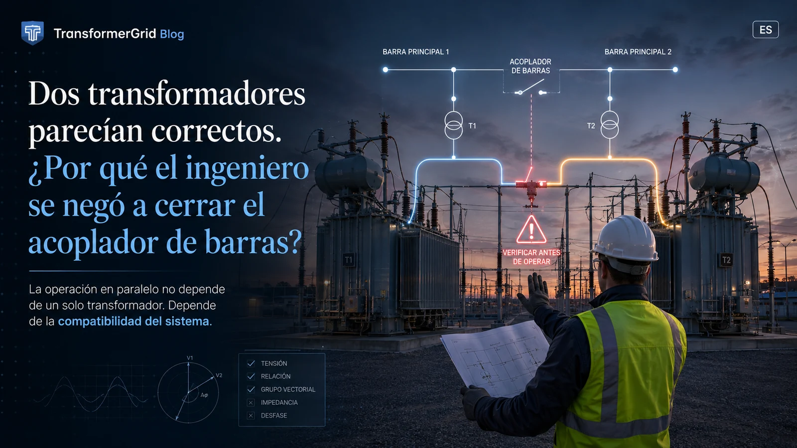 Los dos transformadores estaban correctos. ¿Por qué aun así no dejamos cerrar el acoplador?