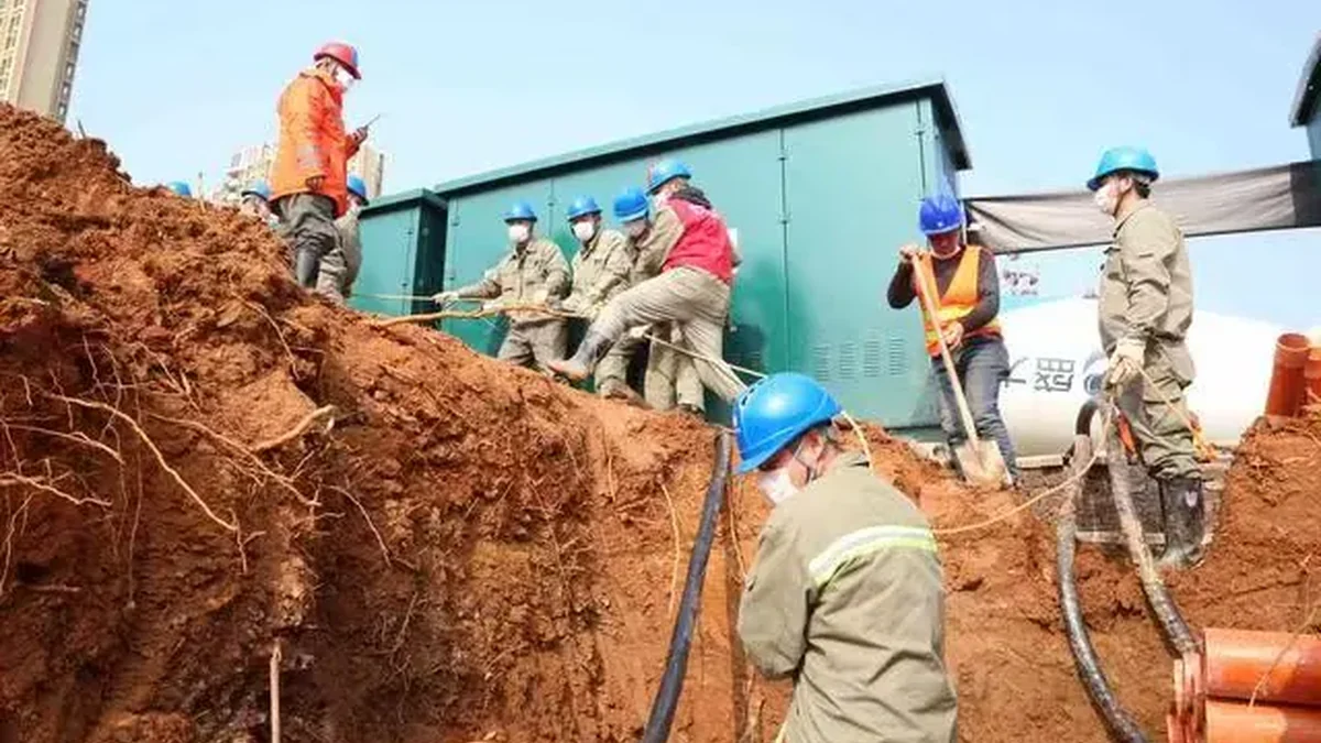 An overhead-to-underground transition may require a riser pole, cable termination, surge protection, switching and mechanical cable protection.