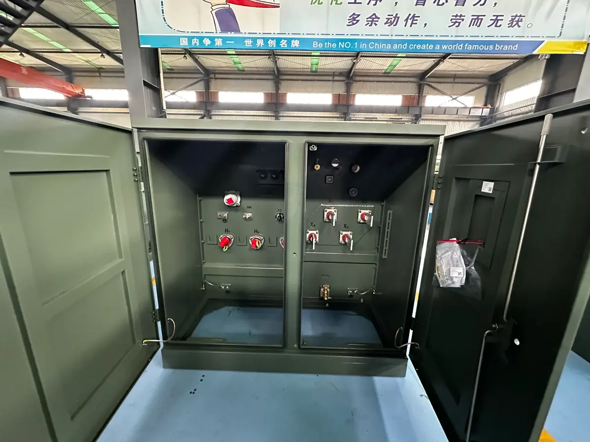 Pad mounted transformer compartment and accessories for RFQ review