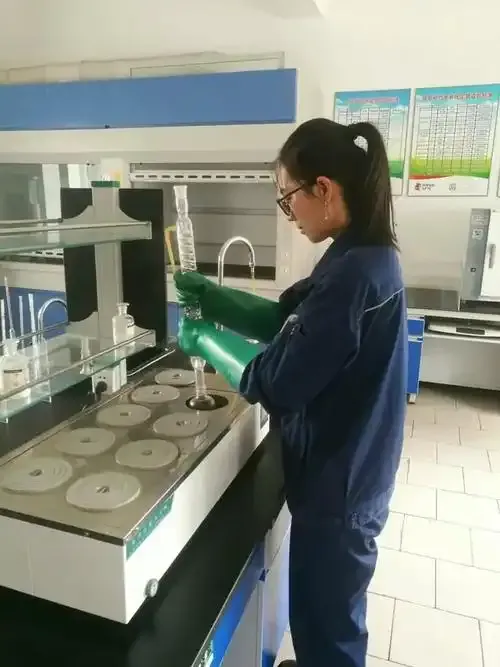 Transformer oil laboratory testing for moisture acidity and breakdown voltage